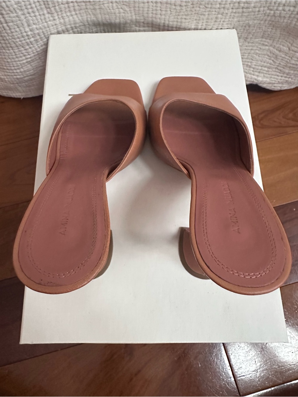 AMINA MUADDI LUPITA Nappa leather in Nude 95MM  Heel 36 6 - Picture 4 of 14